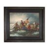 George Washington Crossing The Delaware - Oil on Canvas - 11x14