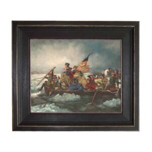 George Washington Crossing The Delaware - Oil on Canvas - 11x14