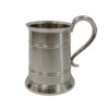 Colonial pewter plated 5" tankard