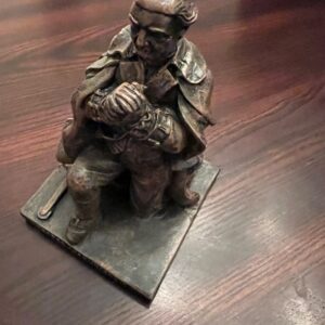 George Washington praying at Valley Forge Statuette