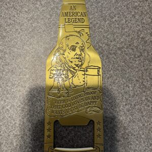 Benjamin Franklin Bottle Opener