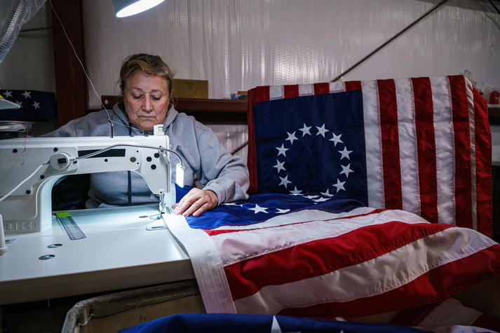 3' x 5' Betsy Ross Flag - Image 3