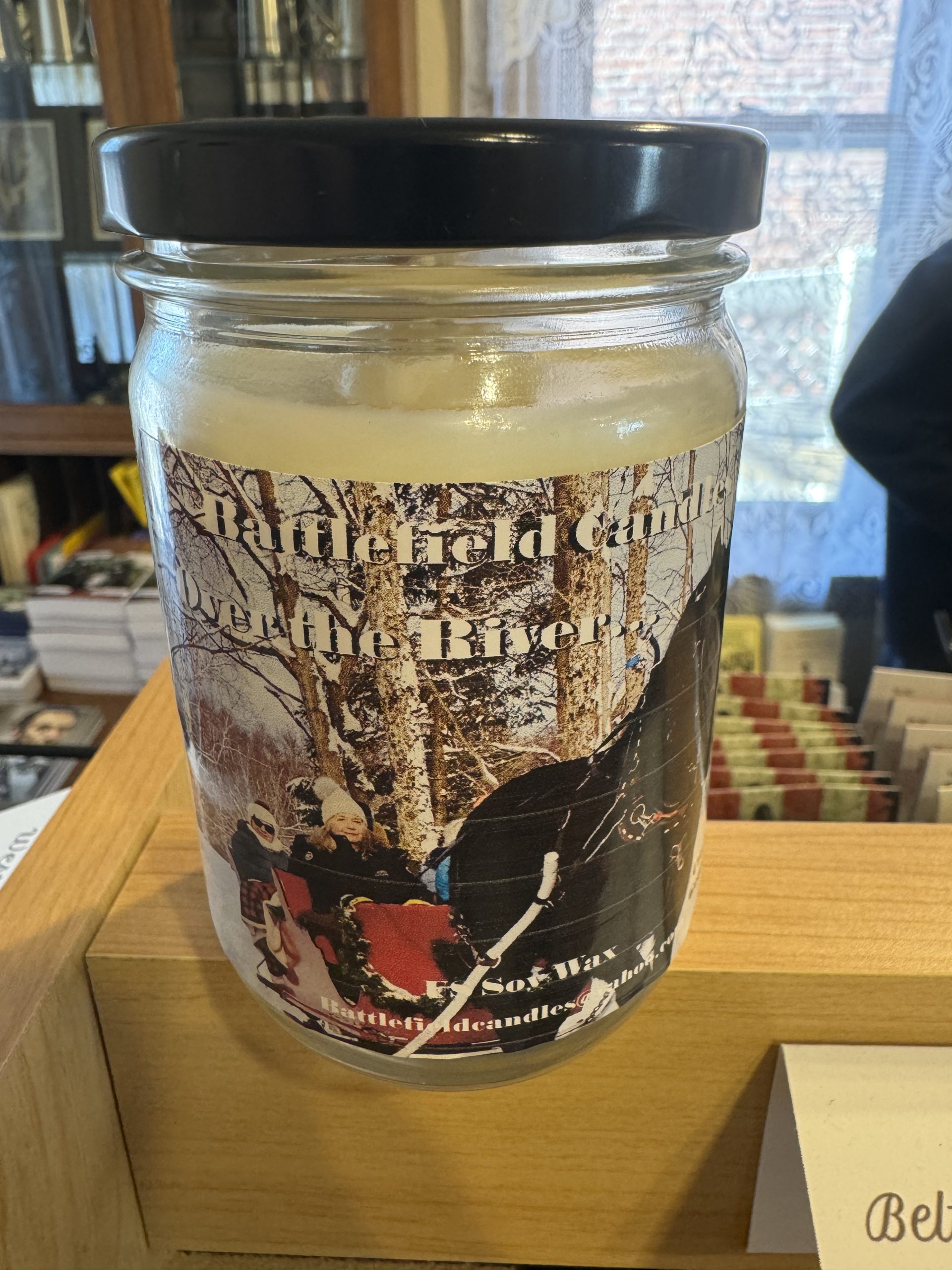 Over The River candle