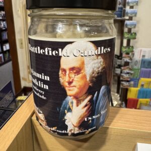 Benjamin Franklin Candle
