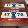 Philadelphia 1776 License Plate (2 PC)