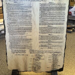 We The People - Constitution slate