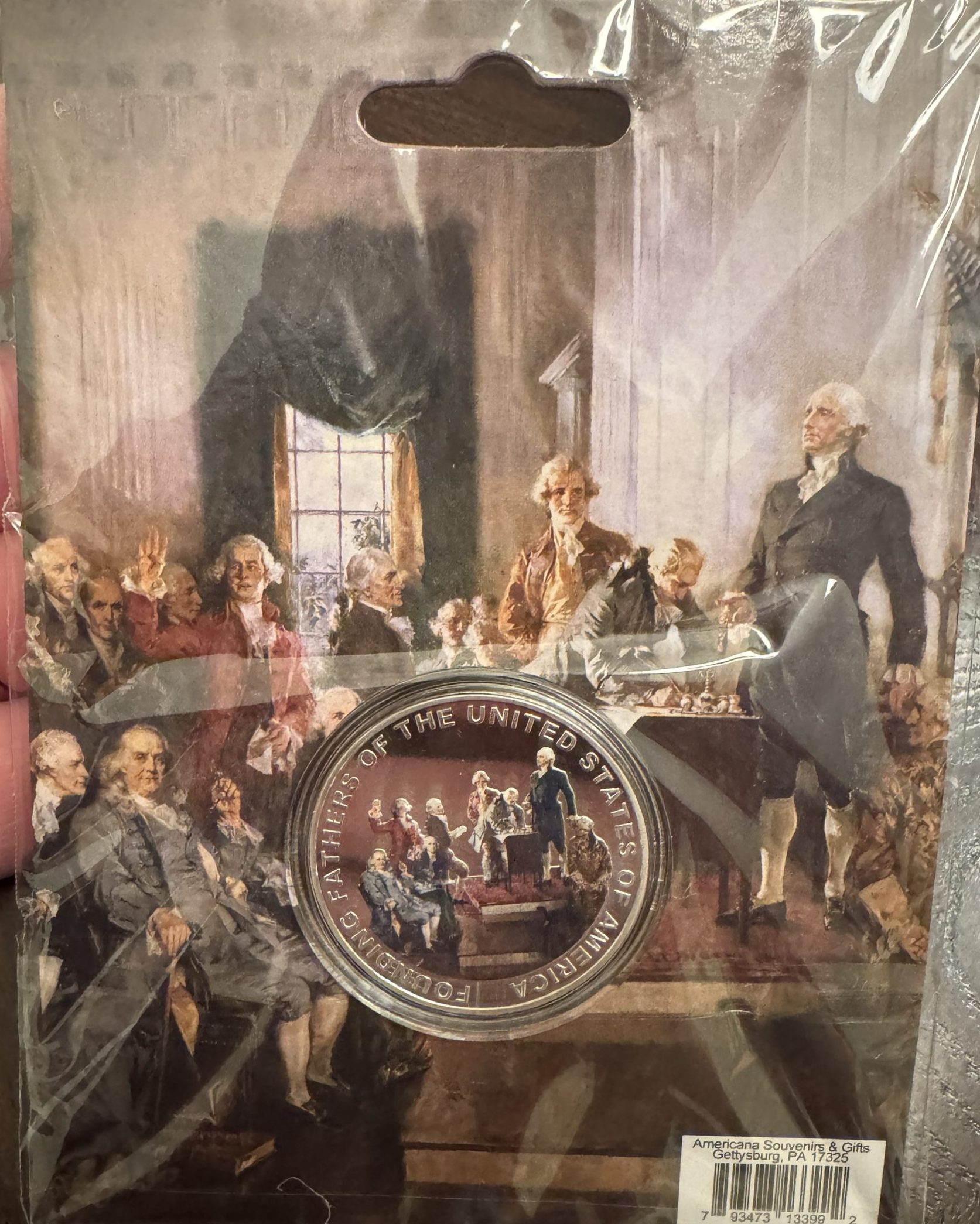 United States Founding Fathers Commemorative Coin - Image 2