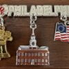 I LOVE Philadelphia Dangle Magnet