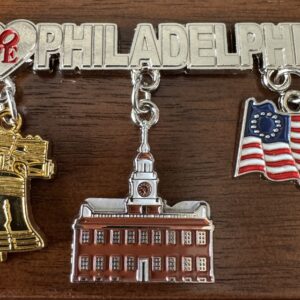 I LOVE Philadelphia Dangle Magnet