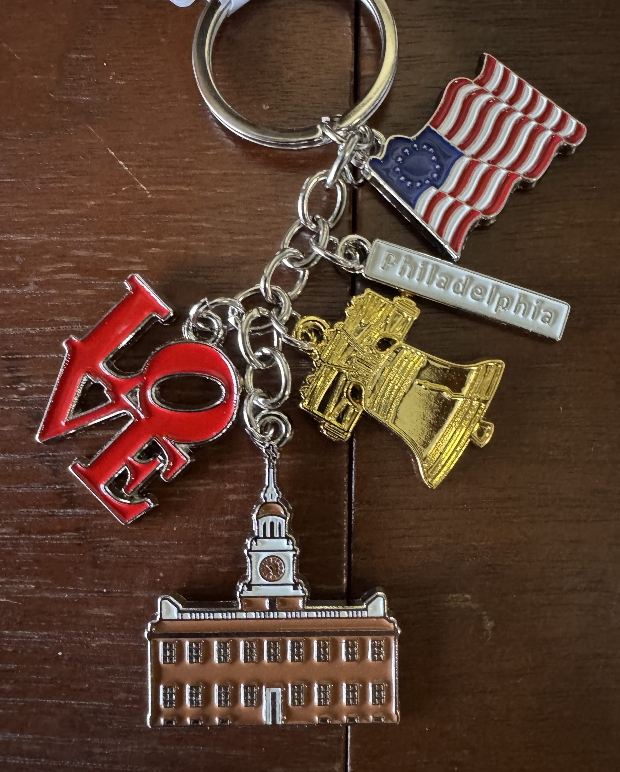 Philadelphia Charm Key Chain - Image 3
