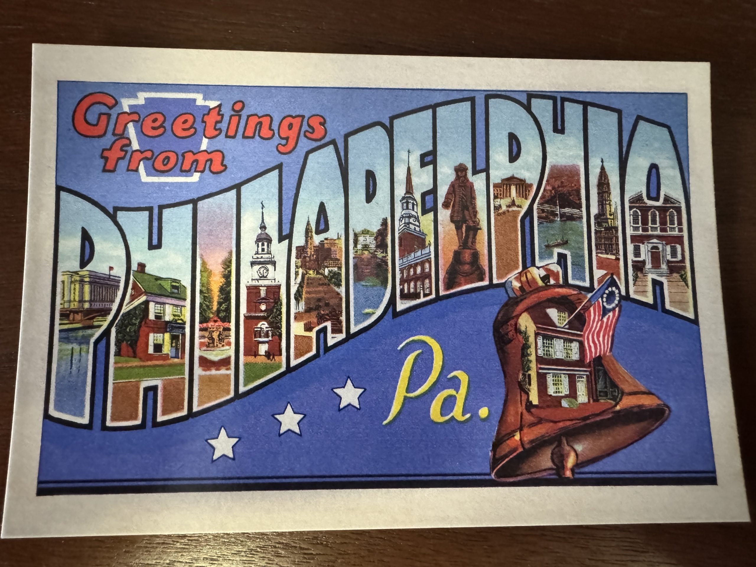 PA post card