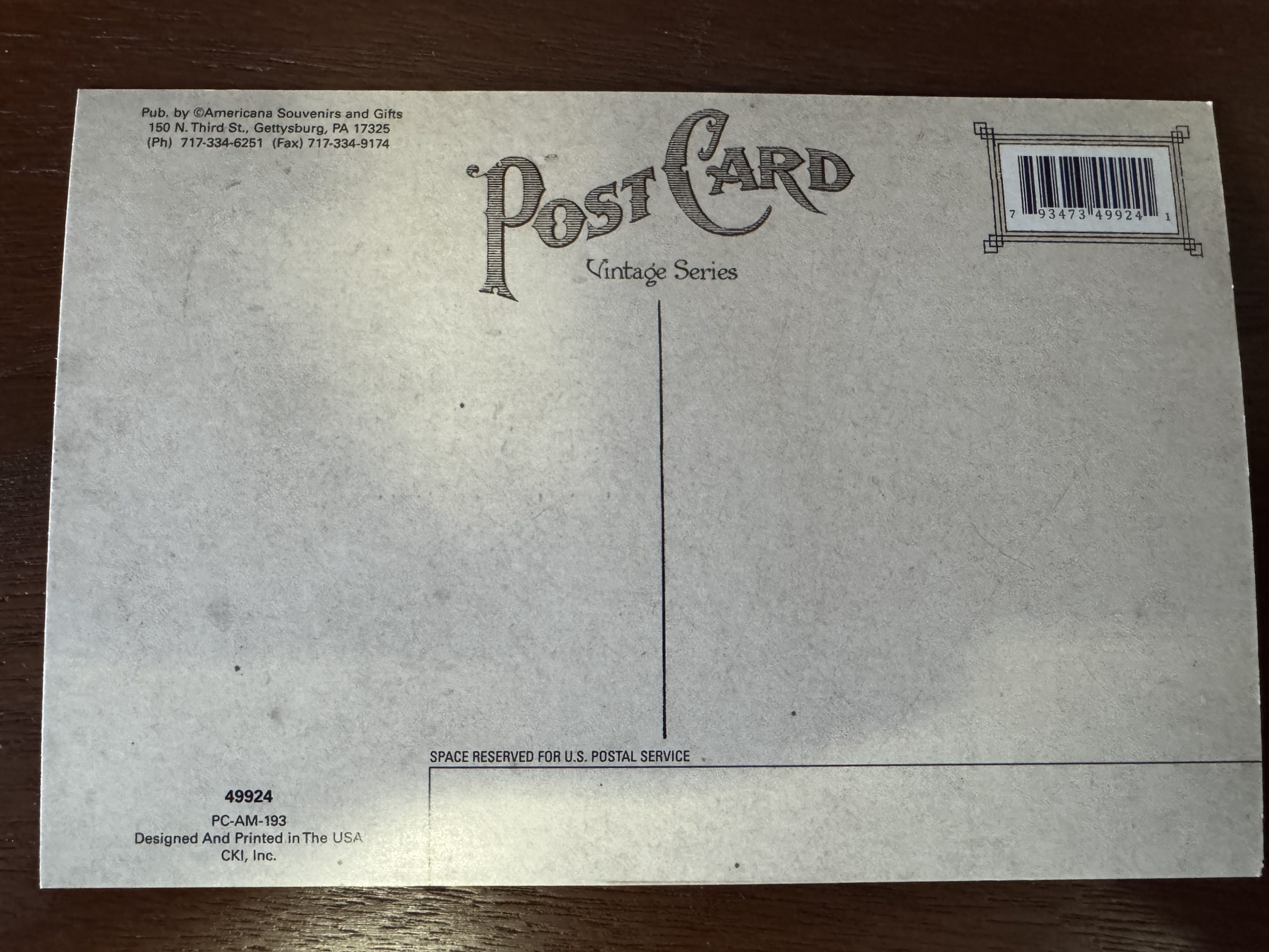 Greetings from Philadelphia, PA post card - Image 2