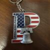 Philadelphia P with Liberty Bell Key Chain