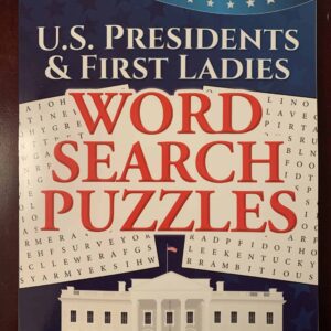 U.S. Presidents and First Ladies Word Search Puzzles