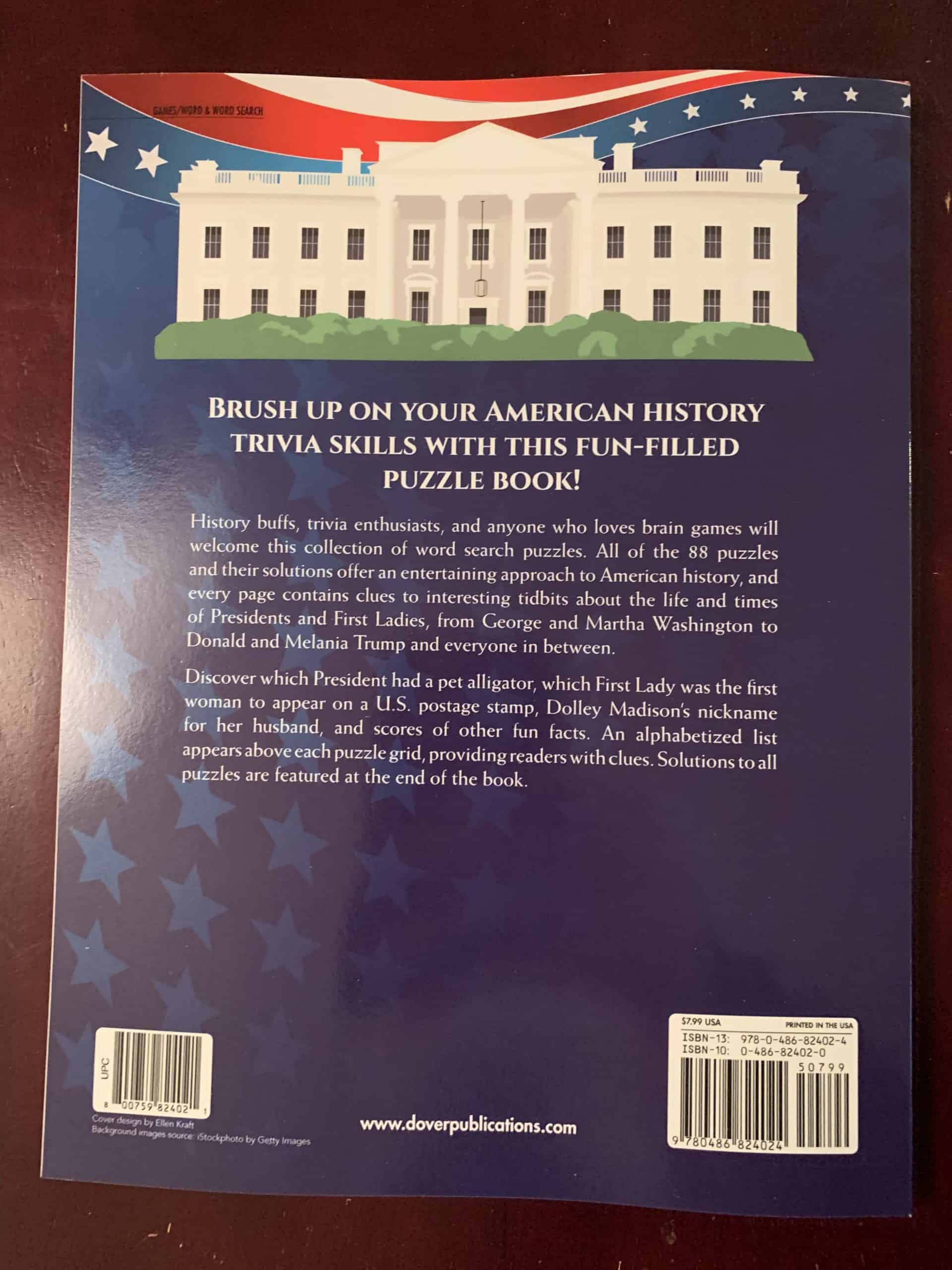 U.S. Presidents and First Ladies Word Search Puzzles - Image 2