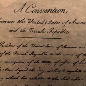 Louisiana Purchase parchment replica in a tube