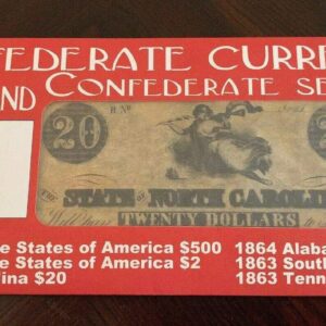 Civil War Parchment Currency Sets