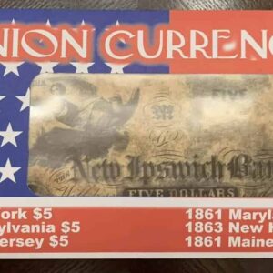 Civil War Parchment Currency Sets