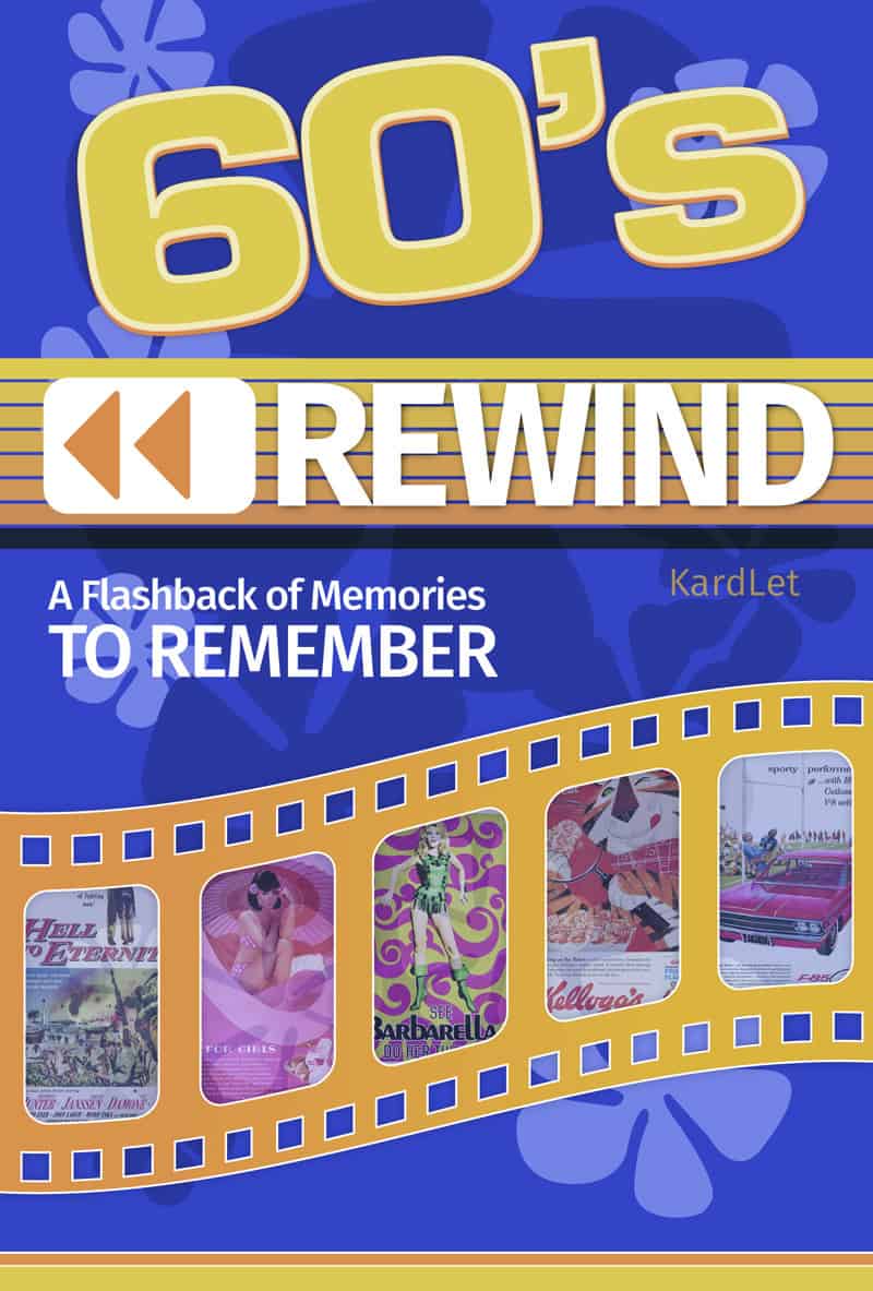 Decade Rewind Kardlets - 1960s