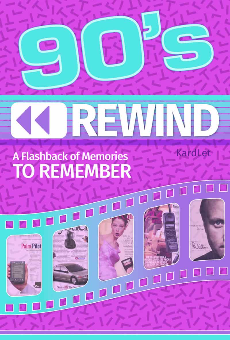 Decade Rewind Kardlets - 1990s