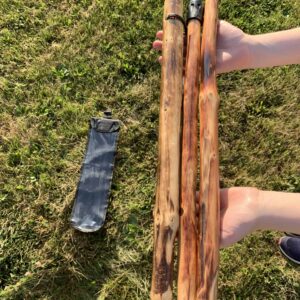 Heartfelt History Classic Wooden Walking Stick (WS-337)