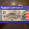 Republic of Texas Currency