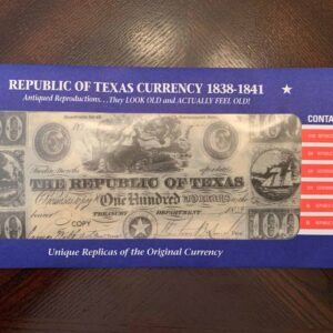 Republic of Texas Currency