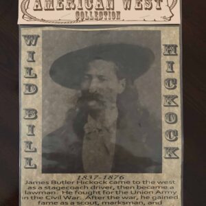 Wild Bill Parchment Poster  8 x 10