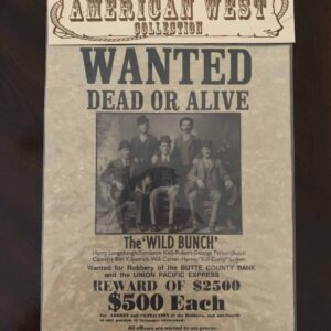 The Wild Bunch Parchment Poster  8 x 10