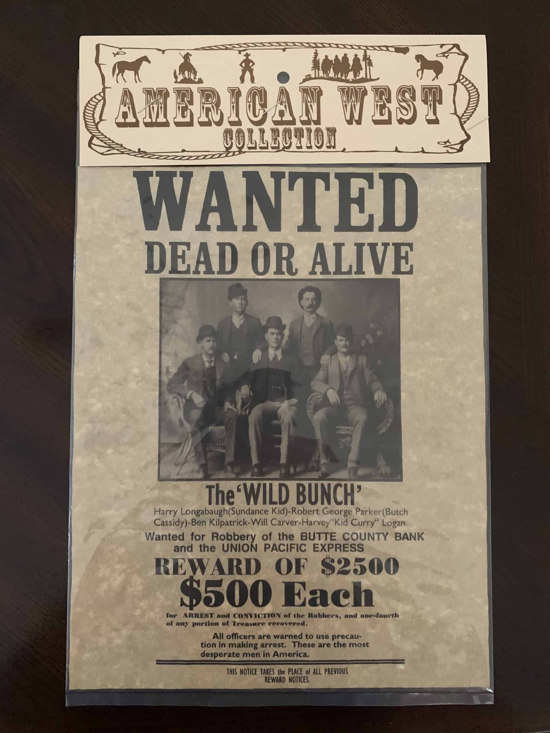 The Wild Bunch Parchment Poster 8 x 10