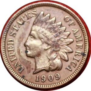 1909 Indian Head Penny Ornament