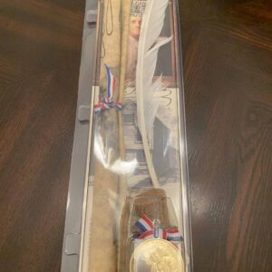 Founding Father Quill & Ink Sets with Medallion
