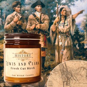 Lewis & Clark History Candle