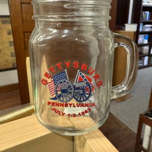 Gettysburg Mason Jar