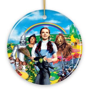 Colorful and Classic Wizard of Oz Christmas Ornament