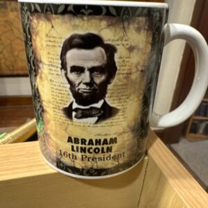 Abraham Lincoln Gettysburg Address Mug