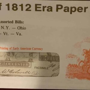 Variation #5414 of War of 1812 Replica Facsimile Sets