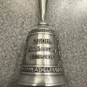 250th Anniversary Pewter Hand Bell