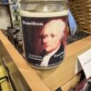 Alexander Hamilton Candle