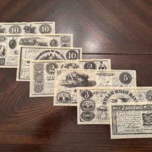 New York Banknotes Set