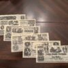 Illinois Banknotes Set