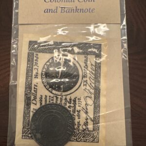 Colonial Coin & Banknote Set