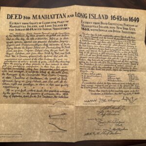 Deed to Manhattan & Long Island