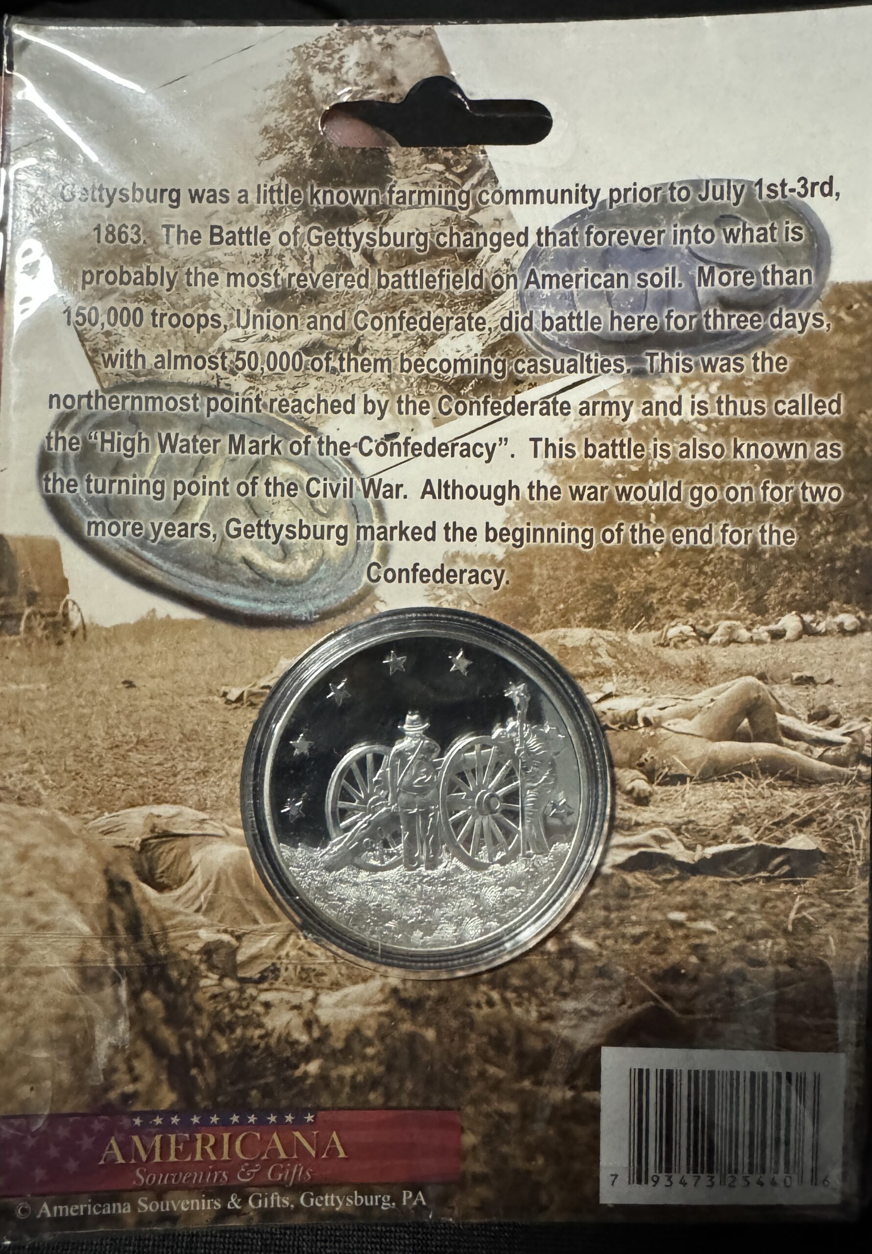 The Battle of Gettysburg Coin - Image 2