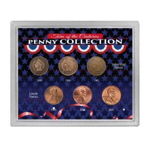 Turn of the Centuries Penny Coin Collection