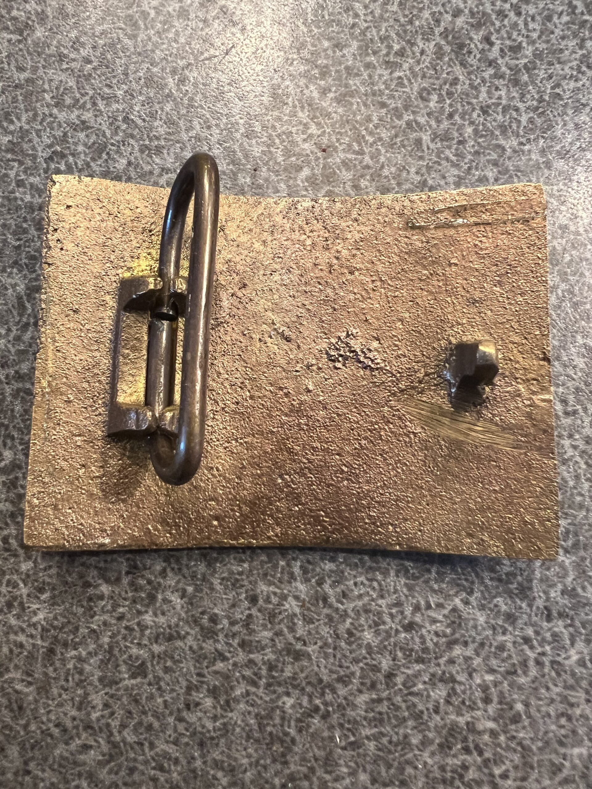 2-3/4" U.S. Eagle Officers Belt Buckle (replica) - Image 2