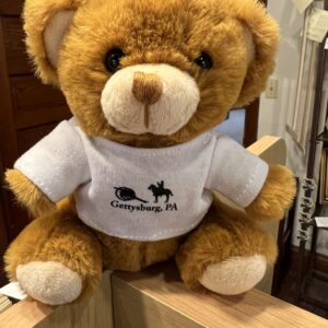 6" Plush Bear w. Gettysburg T Shirt