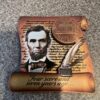 Lincoln Gettysburg Address 2D Foil Magnet