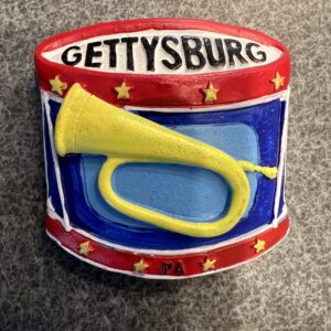 Gettysburg Drum Magnet - Resin