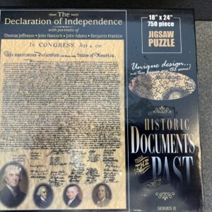 The Declaration of Independence 750 Piece Jigsaw Puzzle
